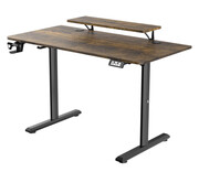 Ultradesk HIGHLANDER Elektryczna regulacja Brązowe Ultradesk