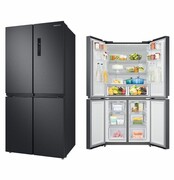 SAMSUNG RF48A400EB4 EO Multidoor AI No Frost 179,3cm Grafitowa Stal Kostkarka 488L RF48A400EB4 SAMSUNG