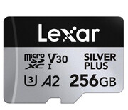 Lexar 256GB microSDXC Silver Plus UHS-I U3 A2 V30 Lexar