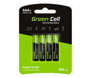 Green Cell 4x AAA HR03 800mAh Green Cell