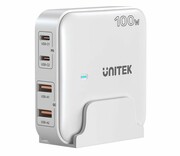 UNITEK Ładowarka biurkowa GaN 100W 2x USB-A 2x USB-C P1229AWH01-EU Ładowarka biurkowa GaN 100W 2x USB-A 2x USB-C P1229AWH01-EU UNITEK