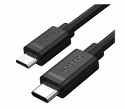 UNITEK Przewód USB-C - microUSB 1m Y-C473BK Przewód USB-C - microUSB 1m Y-C473BK UNITEK