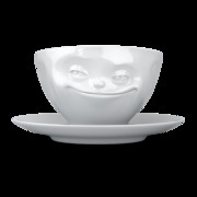 Filiżanka do kawy porcelanowa UŚMIECHNIĘTA BUŹKA - TASSEN - 58Products - T014101
