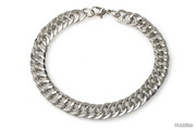 Metal Bransoletka Gruby Łańcuch