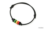 Ska Bransoletka Black Rasta