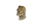 Symbole Patriotyczne Znaczek Pins Piłsudski Mosiądz