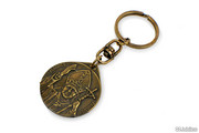 Kolor Stare Złoto Brelok Jan Paweł Ii