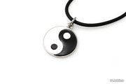 Hippie Wisiorek Symbol Ying Yang
