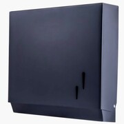 Podajnik ręczników ZZ Milano stal CZARNY