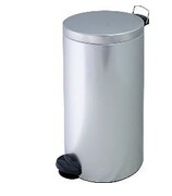 Kosz na śmieci na pedał 12 l matowy