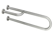 Poręcz umywalkowa lewa 720 mm stal