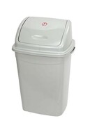 Kosz na śmieci 16 l szary - oliwkowy ECO