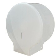 Pojemnik na papier toaletowy Hes70T Biały transparentny