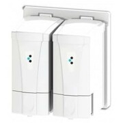 Dozownik do mydła, żelu 2x250 ml Biały