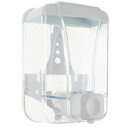 Dozownik do mydła w płynie 500ml Biały Transparentny LT100TE