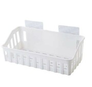 Półka wisząca kremowa 26x13 cm na przylepce