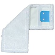 Nakładka na Mop biała mikrofibra DUO kieszeń/klip 40 cm LT455