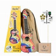 Ukulele sopranowe + akcesoria K2-68 