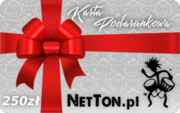 250zł - Karta podarunkowa NetTon.pl NetTon