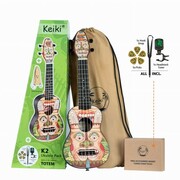 Ukulele sopranowe + akcesoria K2-TM 