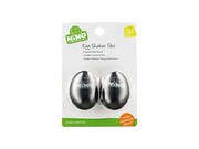 NINO540BK-2 shaker jajka - czarne. NINO Percussion