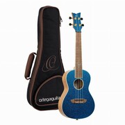 RUEL-MBL Ukulele koncertowe z pokrowcem. ORTEGA