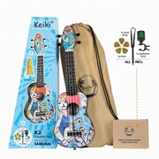 Ukulele sopranowe + akcesoria K2-SR 