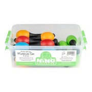 NINOSET56 Marakasy zestaw 16 szt w pudełku. NINO Percussion