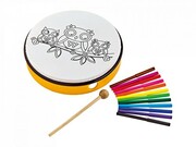 NINO5OW Ręczny bęben ramowy 10″ NINO Percussion