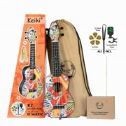 Ukulele sopranowe + akcesoria K2-EM 
