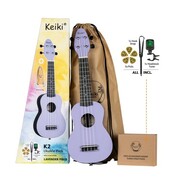 Ukulele sopranowe + akcesoria K2-LAF ORTEGA