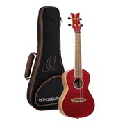 RUEL-MRD Ukulele koncertowe z pokrowcem. ORTEGA