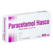 Paracetamol Hasco czopki 10