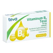 Vitaminum B6 Teva 50 mg 50