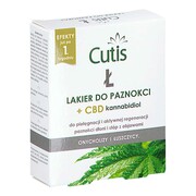 CUTIS Ł - Lakier do paznokci + CBD Cannabidiol 10 ml