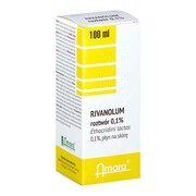 Rivanolum roztwór 0,1% płyn na skórę 100 ml