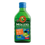 Moller's Tran Norweski owocowy 250 ml