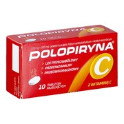 Polopiryna C tabletki musujące 10