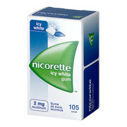 Nicorette Icy White guma do żucia 105