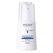 Vichy Deo Ultra-świeży dezodorant 24h 2X100 ml