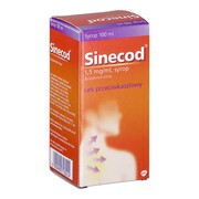 Sinecod syrop przeciwkaszlowy 100 ml