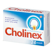 Cholinex 150 mg pastylki na gardło do ssania 24
