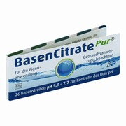 Basen Citrate Pur Paski testowe (pH 5,9-7,7) 26 szt.