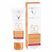 Vichy Ideal Soleil krem przeciwstarzeniowy do twarzy SPF 50 50 ml