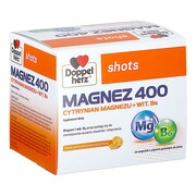 Doppelherz shots MAGNEZ 400 ampułki 20