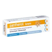 Panthenol Krem wspomagający leczenie oparzeń term. i słon. 30 g