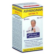 Asparaginian Magnezu Potasu Uniphar Extra tabletki 75