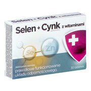 Selen+Cynk tabletki 30