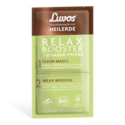 Luvos Heilerde Relax Booster&clean Maske 2+7,5ml 1 op.