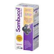 Sambucol Junior, syrop dla dzieci po 6 roku życia 120 ml